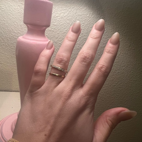 EFFY 14 Karat Yellow Gold Diamond Ring - Picture 3 of 4